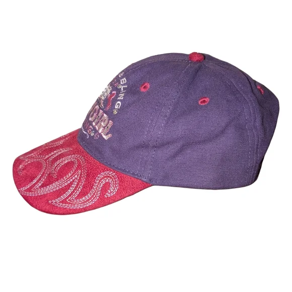 ๐ 3/$15 - "Boots & Bling" Cowgirl Women's Baseball Cap - Picture 4 of 7
